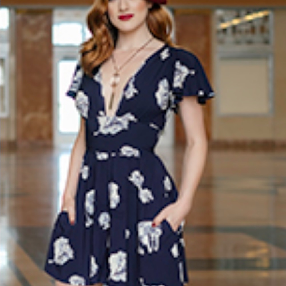 Trashy Diva Camilla Romper Midnight in Paris